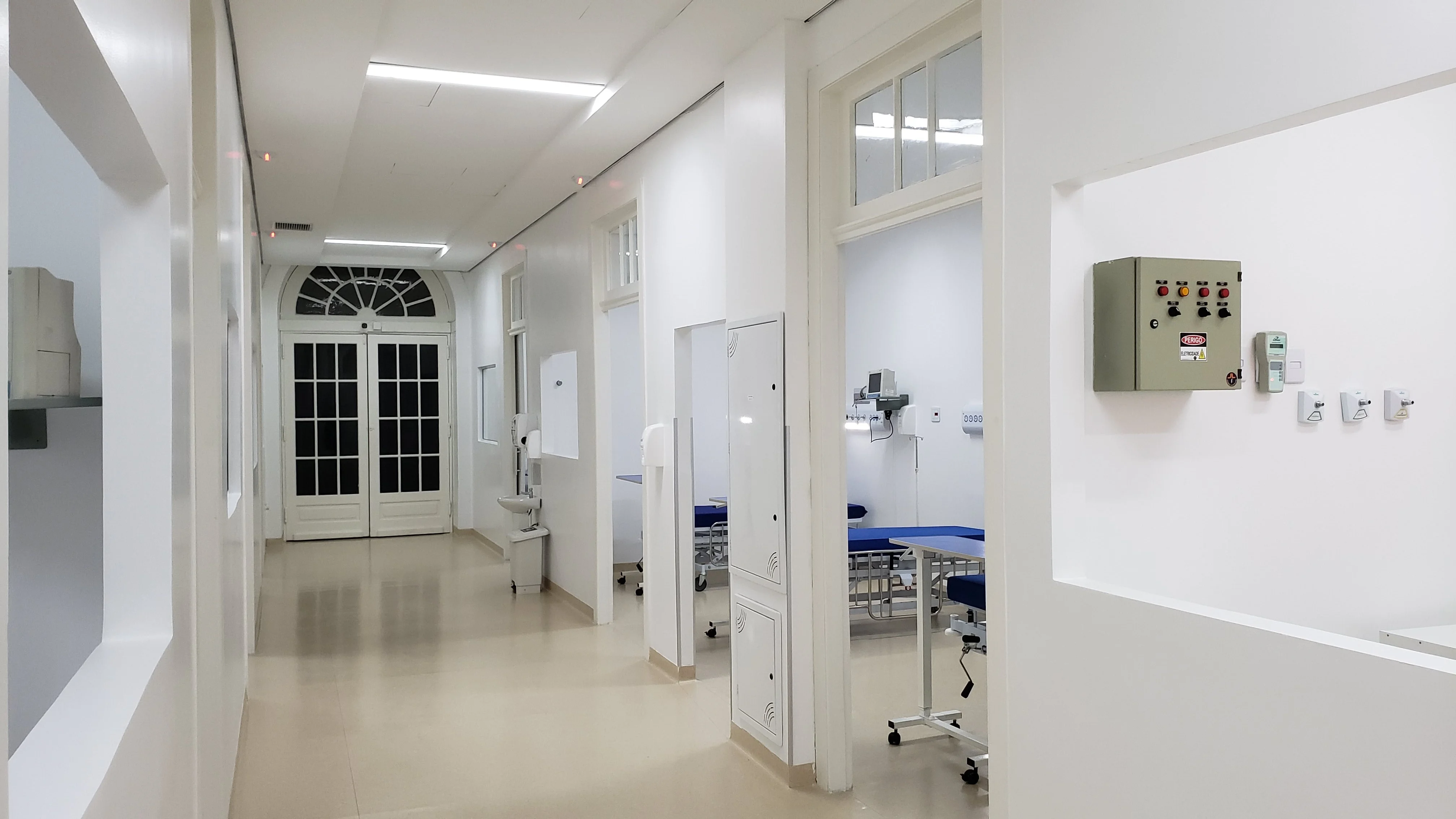 Corredor UTI HBP — EGS Engenharia