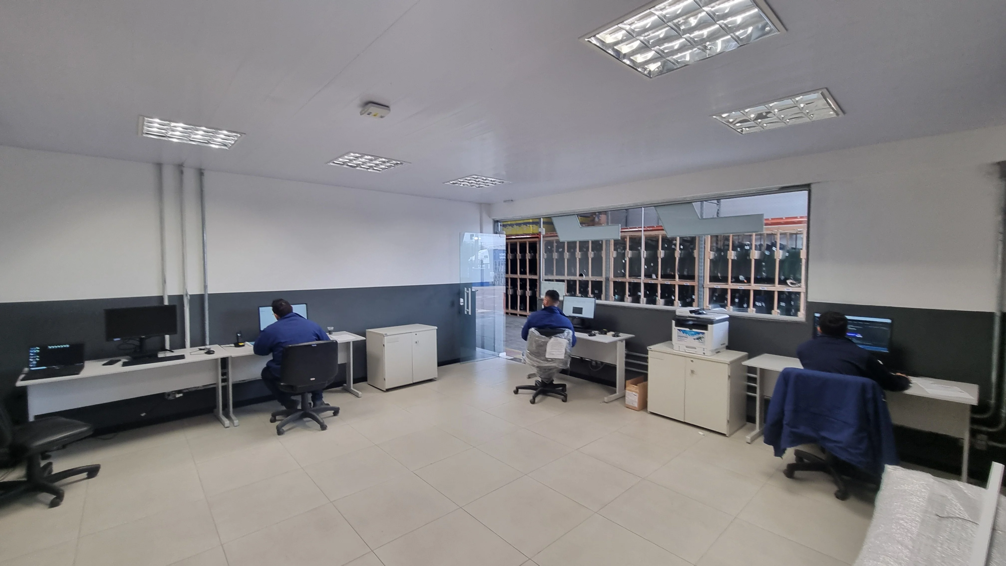 Autoglass — Obra em andamento