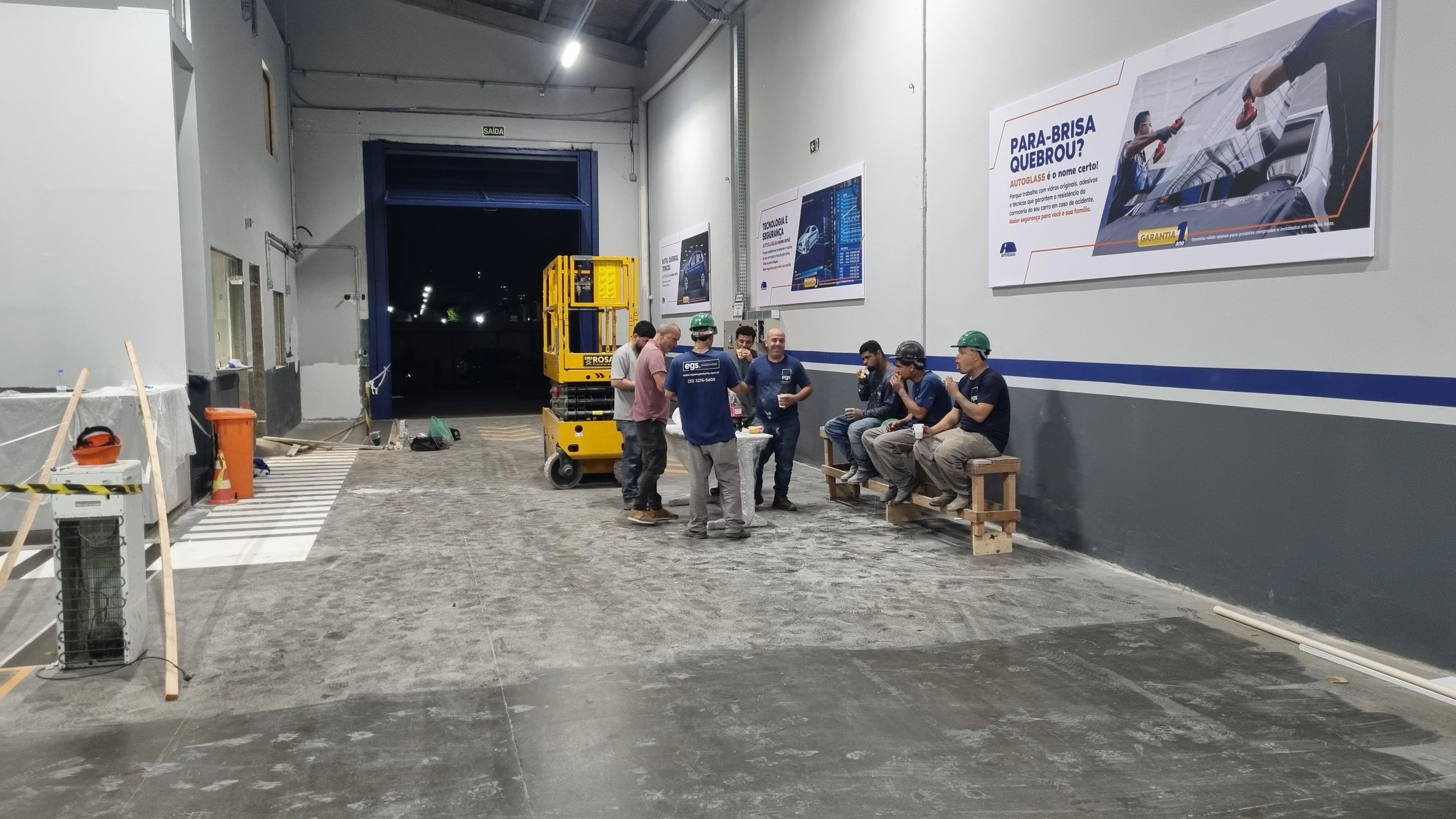 Autoglass — Área Interna